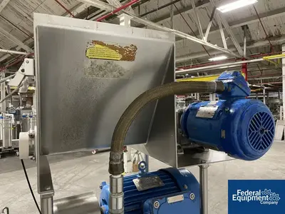 USED Fluid Air Fluid Air Hammer Mill, Model 007, S/S, 10 HP