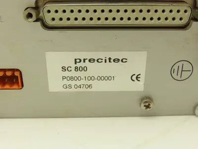 Precitec SC 800 AC Servo Drive CFC 30 I/O Controller Unit P0800-100-00001