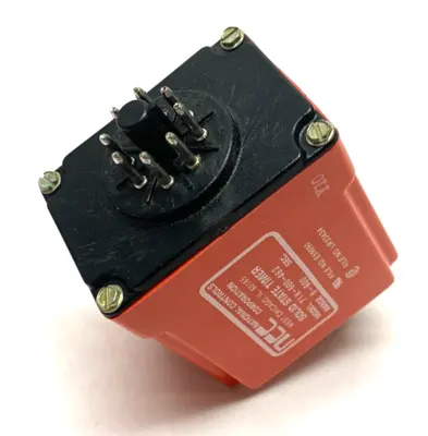 USED NCC NATIONAL CONTROLS CORP SOLID-STATE TIME DELAY RELAY 6-600SEC