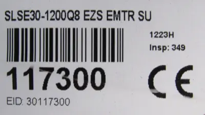 NEW BANNER SLSE30-1200Q8 LIGHT CURTAIN EMITTER SLSE301200Q8 117300 72374