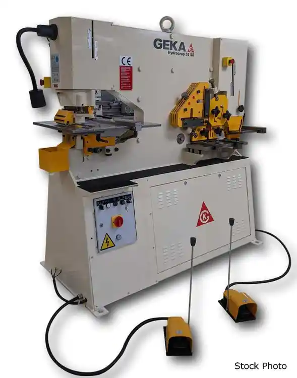 New | Build-to-Order GEKA USA HYDRACROP 55SD Ironworkers Minnesota US | SOMINN MACHINERY SALES #353710