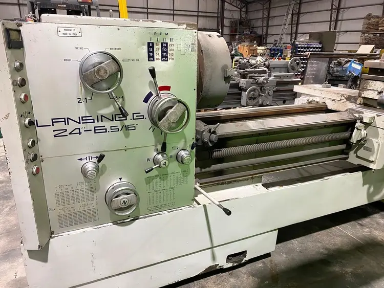 Used LANSING G 24"-6.5/16" Engine Lathes Illinois US | BLUMBERG MACHINERY COMPANY #397991