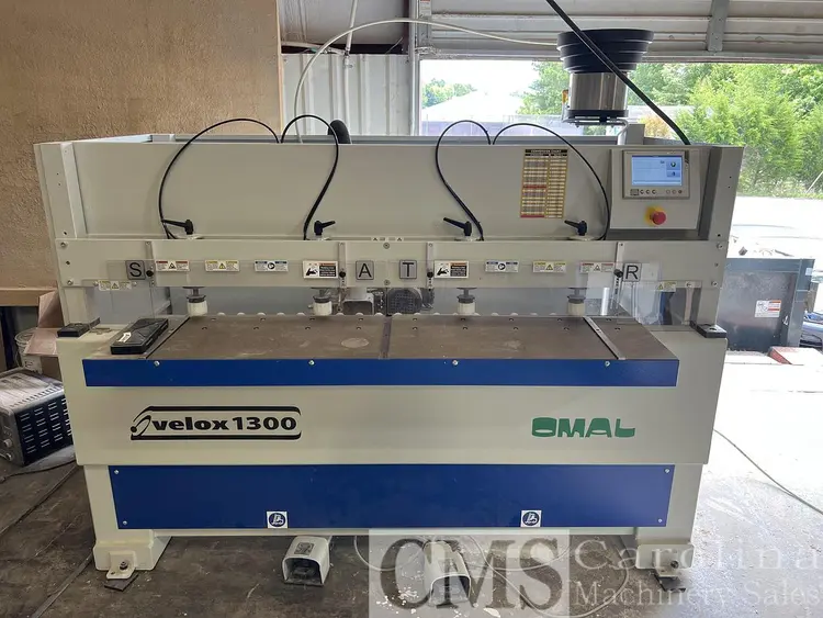 Used 2023 OMAL VELOX 1300 INDEX BORE AND DOWEL Woodworking Horizontal Boring Machines PY | CAROLINA MACHINERY SALES #1262334