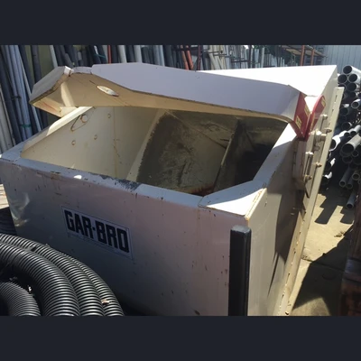 6 Yard Gar-Bro Laydown Cement Bucket