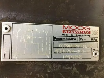 USED MOOG CCE50A6RH1X10W3