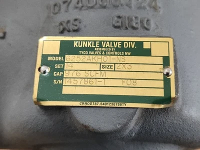 NEW Kunkle 6252AKH01-NS