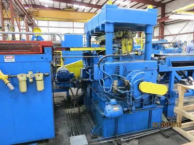 48" x 30,000 Lb. McKay Cut to Length Line (Used)