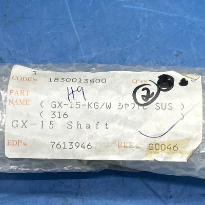 GX-15-KG/W Shaft For Iwaki GX-IWAKI Fast Shipping! + Warranty