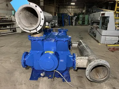 NES MODEL 2BE 42 2BE3426-2BY3-3 SINGLE STAGE VACUUM PUMP