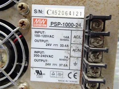 Mean Well PSP-1000-24 Power Supply Module 24VDC 33.4 / 37.6A Used