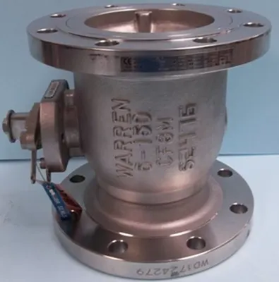 Used WARREN 3821-34EA-D43L-1120-00 Valves/Fittings | Bamko Surplus Process Equipment #931935
