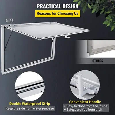 Concession windows - 6 sizes to choose from