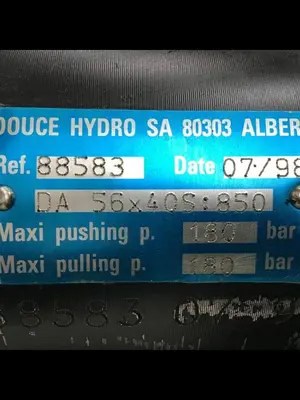 USED DOUCE HYDRO DA 56X40S:850