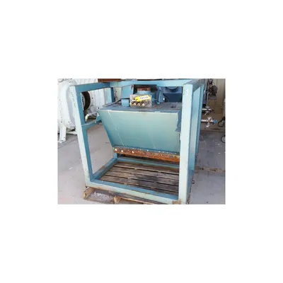 Used Grate Magnet with 7 cu/ft Hopper