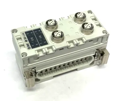 Used SMC Serial Transmission IO-Link Master Unit, Port Class A PLC Processors Michigan US | Maverick Industrial Sales #1389169
