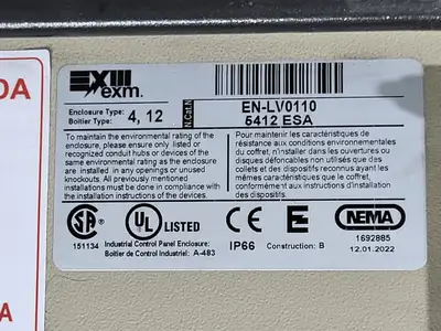 Used BENSHAW RB2-1-S-100-S-600-4-12-0000001 Switchgears British Columbia CA | Lenmark #1427042