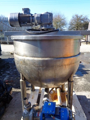225L S/S Hemis Anchor Scraped Mixing Tank 0.55Kw