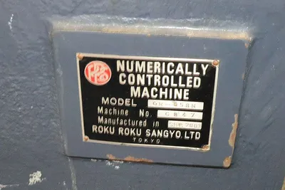2004 ROKU ROKU GR-658N MACHINING CENTERS,VERT.,N/C & CNC,MULT.SPDL. | Prime Machinery (19)