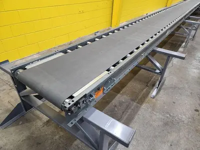Used INTELLIGRATED ROLLER BED BELT CONVEYOR Belt Conveyors Wisconsin US | Packer City Sales #1297800