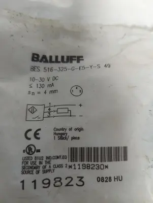 New | in-Stock BALLUFF BES 516-325-G-E5-Y-S 49 Relays & Switches | Surplus Asset Holdings #1205653