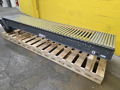 New | in-Stock 2018 INTELLIGRATED LIVE ROLLER CONVEYOR - V-BELT Roller Conveyors Wisconsin US | Packer City Sales #1297883