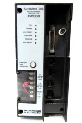 USED RELIANCE ELECTRIC 45C225D AUTOMATE 20E PROGRAMMABLE CONTROLLER