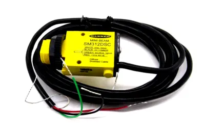 NEW BANNER SM312DSC PHOTOELECTRIC SENSOR 27879