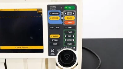 USED MEDTRONIC LIFEPAK 12 BIPHASIC DEFIBRILLATOR/MONITO