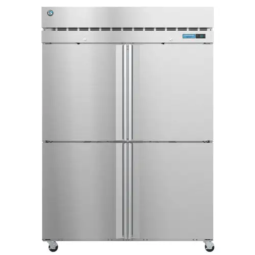 Hoshizaki F2A-HS 55" Steelheart Series Two Section Reach In Freezer, (4) Left/Right Hinge Solid Doors, 115v