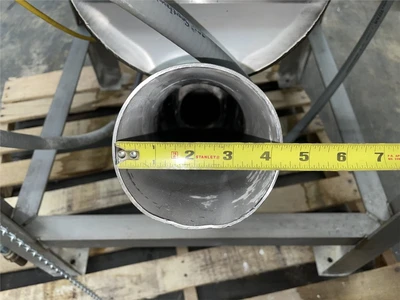 Hapman Flex Screw Bin, Model 400SS