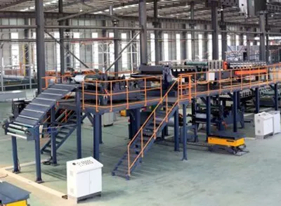 PU/PIR/Rockwool Continuous Sandwich Panel Production Line in Shaoxing City, China