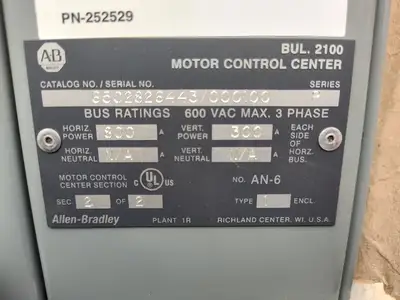 New | in-Stock ALLEN-BRADLEY CENTERLINE 2100 Misc Electrical & Power Parts British Columbia CA | Lenmark #1439533