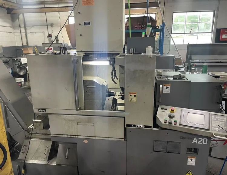 Used 2007 CITIZEN A20VI Swiss Type Automatic Screw Machines Ohio US | UniversalAutomatics.com #237543