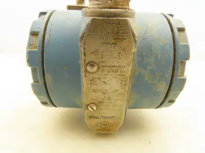 Rosemount 3051CD2A02A1AH2L4I5 Pressure Transmitter 0-250" H20 3626Psi 10.5-55VDC