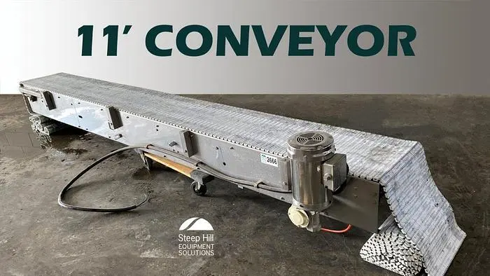 11' Modular-Belt Conveyor