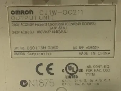 USED OMRON CJ1M CPU13