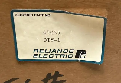 New | in-Stock RELIANCE ELECTRIC 45C35 Industrial Controls Ohio US | Surplus Asset Holdings #1225556