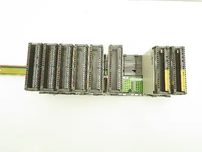 AEG DTA 201 7628-042244801 10 Card Slot Rack Chassis With 8 Cards