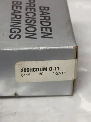 New | in-Stock BARDEN 206HCDUM Bearings | Surplus Asset Holdings #1202324