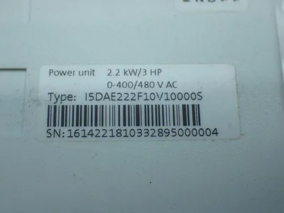 USED LENZE I5DAE222F10V10000S