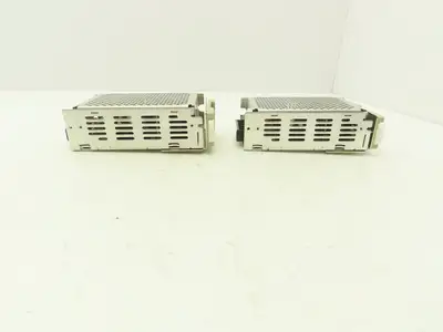 Omron S8JX-N10024CD Power Supply In 100-240VAC Out 24VDC 4.5A DIN Rail Lot of 2