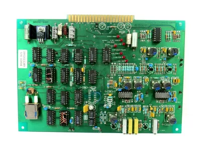 USED BARRETT ELECTRONICS DF62011349 PC BOARD 80-7302-R7