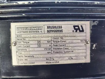 USED INDRAMAT MAC090C-1-KD-4-C/110-A-0/DI520LV/S001