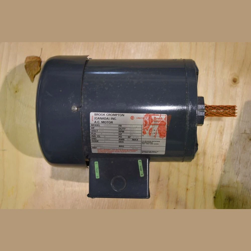 Brook Crompton 1 HP Motor