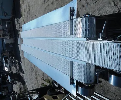 Conveyor, Belt, 7.75" X 11', Triple, System, S/st, #S740931