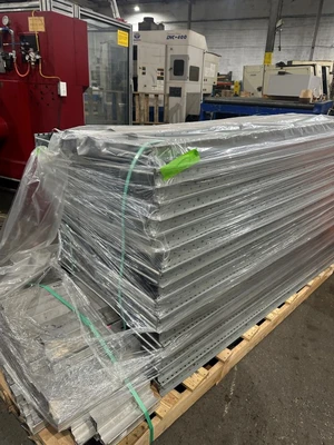 FLOW 10" X 78" ROLLER CONVEYOR