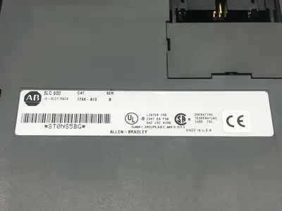 USED ALLEN-BRADLEY 10 SLOT RACK