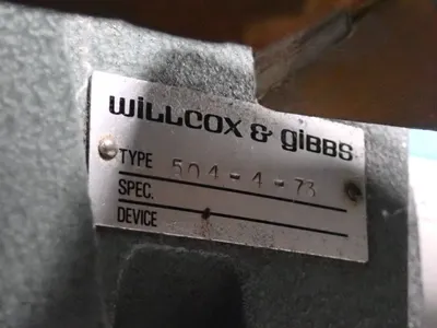 Used WILCOX & GIBBS 504473 Miscellaneous Packaging Equipment Ohio US | HGR 24 #786344
