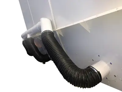 DUST FUNNEL | Denray | Downdraft Tables