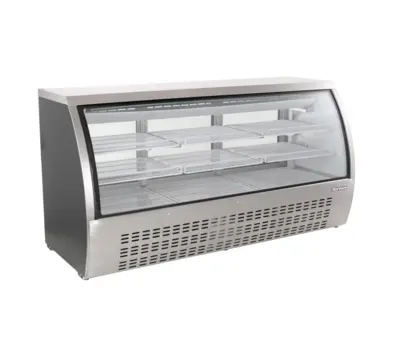 Magic Chef 82 IN. W 32 CU. FT. COMMERCIAL REFRIGERATED DELI CASE